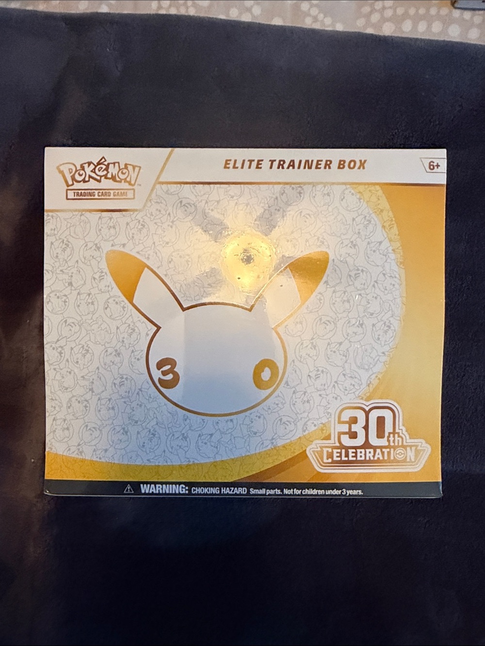 Pokemon Elite Trainer Box 30th Celebration - Gold White unopened NWT